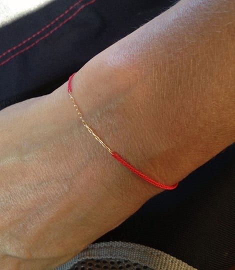 Red string bracelet