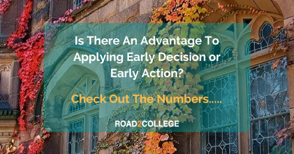 Comparison of Early Decision/Early Action Rates vs. Regular Decision