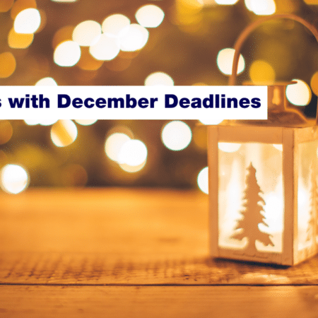Scholarships with December Deadlines