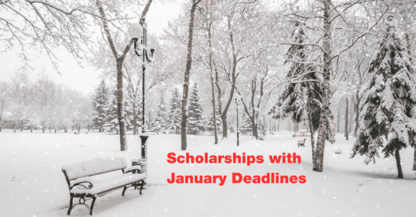 Scholarships with January Deadlines
