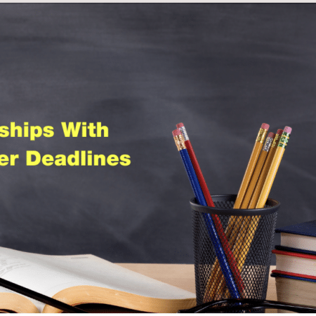 Scholarships with September Deadlines