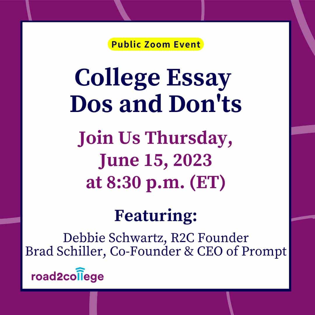 College Essay Dos and Don'ts 6-14 8:30 pm