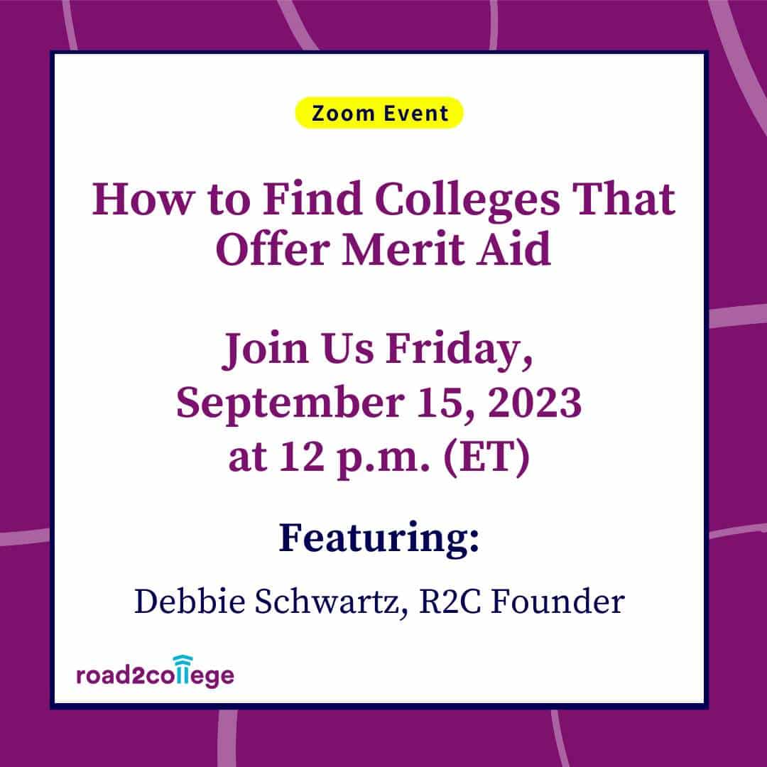 How to Find Colleges That Offer Merit Aid 9-15-23 12 pm (ET)