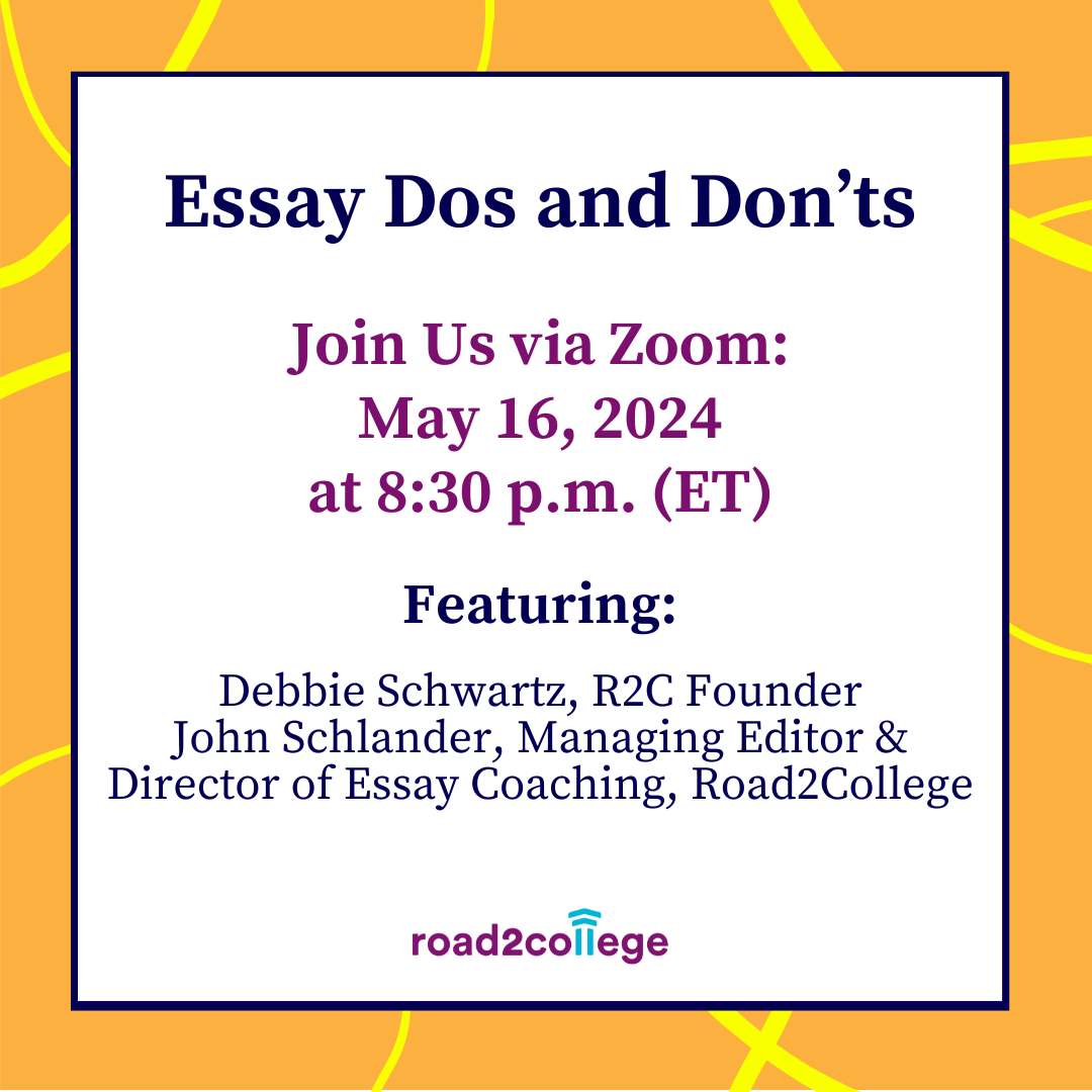 Essay Dos and Don'ts 5-16-24 8:30 pm ET